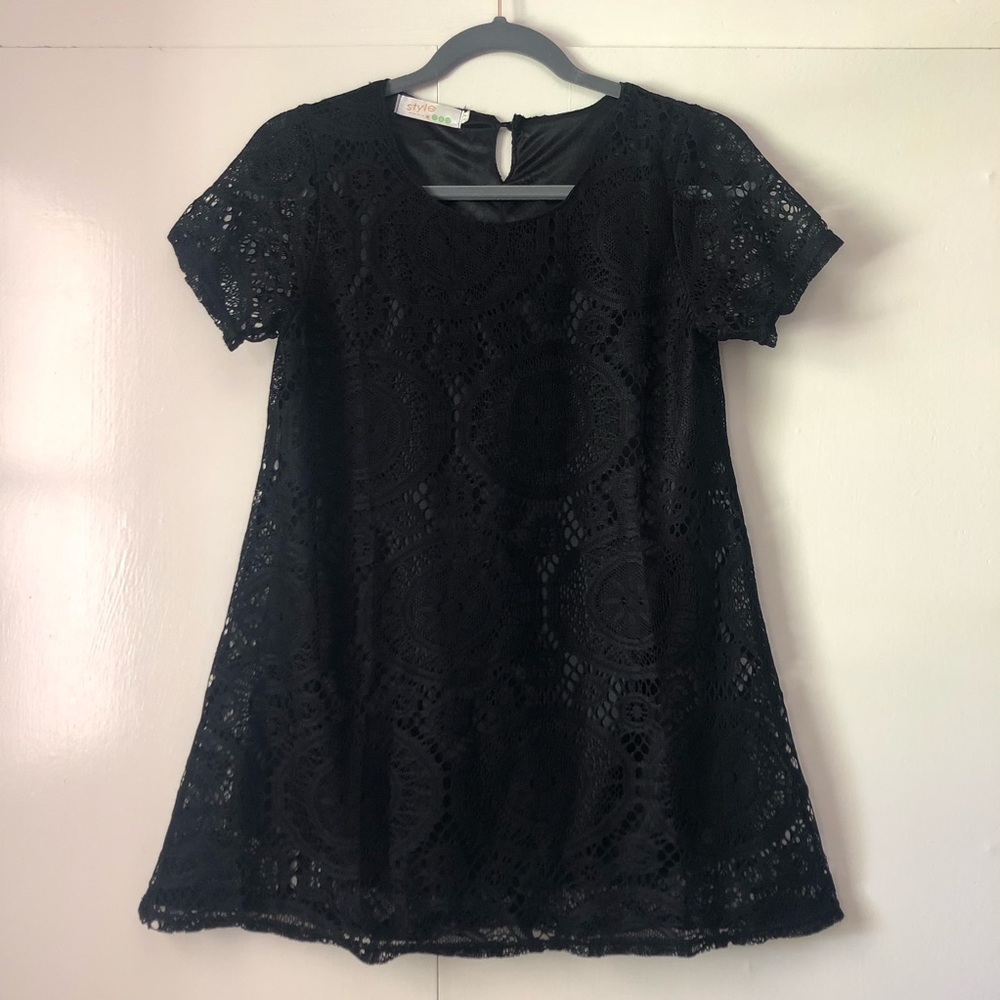 Black Mini Dress 🌑